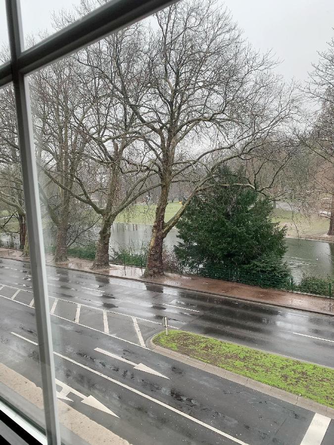 Moebliertes Wohnung Am Geroweiher Moenchengladbach Exterior foto